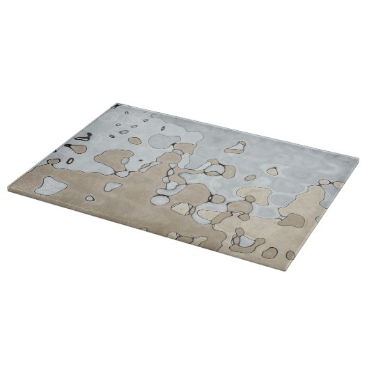 Planche À Découper Tons de terre coupés (Coin)