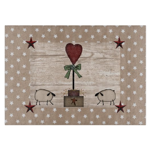 Planche À Découper Topiaire du coeur (Devant)