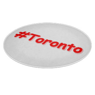 Planche À Découper "#Toronto" Joli design. Commandez dès maintenant