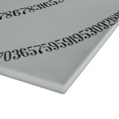 Planche À Découper Torsion pour que la personnaliser de clic de pi (Coin)