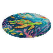Planche À Découper Tortue à peinture (Coin)