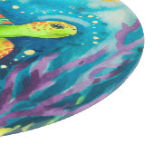 Planche À Découper Tortue à peinture (Coin)