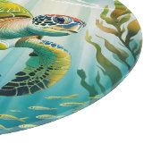 Planche À Découper Tortue peinte (Coin)