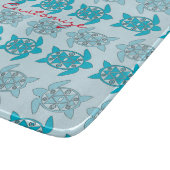 Planche À Découper Tortues bleues nager Thunder_Cove (Coin)