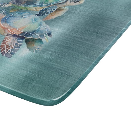 Planche À Découper Tortues marines (Coin)