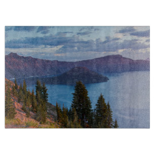 Planche À Découper Tôt le matin, Crater Lake