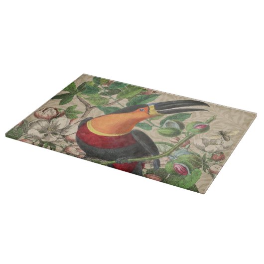 Planche À Découper Toucan Jungle Tropical Bird Belle antique (Coin)