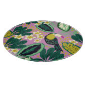 Planche À Découper Toucanes tropicales : Motif de fleurs (Coin)