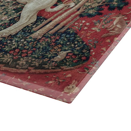 Planche À Découper Touche Lady and Unicorn Medieval (Coin)