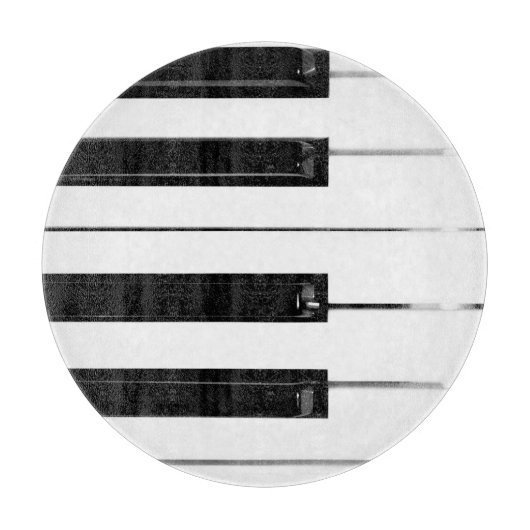 Planche À Découper Touches de clavier de piano (Devant)