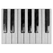 Planche À Découper Touches de piano anciennes (Devant)