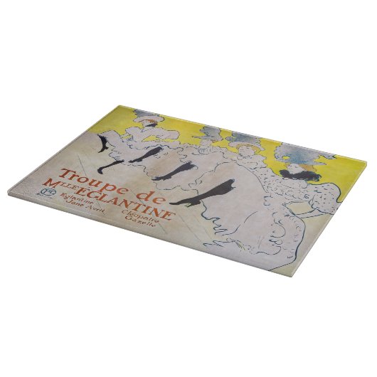 Planche À Découper Toulouse-Lautrec - Troupe de Mlle Eglantine (Coin)