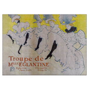 Planche À Découper Toulouse-Lautrec - Troupe de Mlle Eglantine