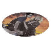 Planche À Découper Tour de coucher du soleil (Coin)