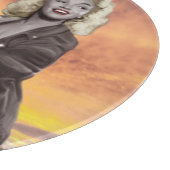 Planche À Découper Tour de coucher du soleil (Coin)