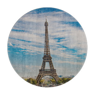 Planche À Découper Tour Eiffel à Paris