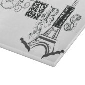 Planche À Découper Tour Eiffel de Paris (Coin)