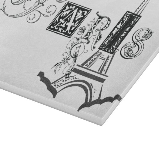 Planche À Découper Tour Eiffel de Paris (Coin)