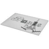 Planche À Découper Tour Eiffel de Paris (Coin)