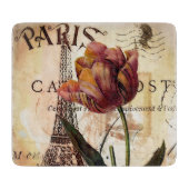 Planche À Découper Tour Eiffel et tulipe (Devant)
