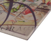 Planche À Découper Tour Eiffel français de Paris de papillon de pays (Coin)