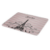 Planche À Découper Tour Eiffel rose Plafond (Coin)