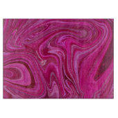 Planche À Découper Tourbillons roses (Devant)