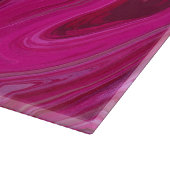 Planche À Découper Tourbillons roses (Coin)