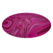 Planche À Découper Tourbillons roses (Coin)