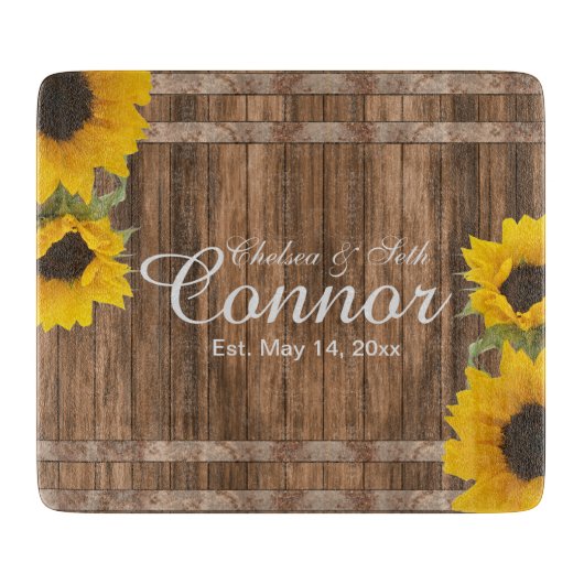 Planche À Découper Tournesol (Devant)