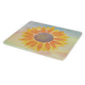 Planche À Découper Tournesol aquarelle (Coin)