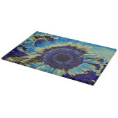 Planche À Découper Tournesol Bleu (Coin)