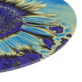 Planche À Découper Tournesol bleu (Coin)