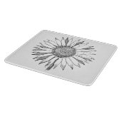 Planche À Découper Tournesol illustré (Coin)