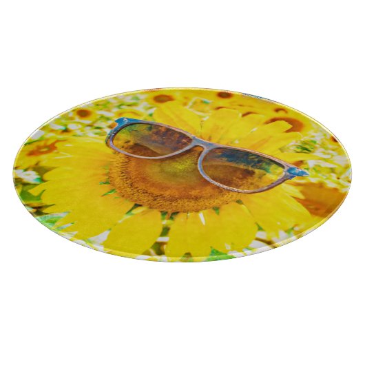 Planche À Découper Tournesol Shades Chic (Coin)