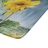 Planche À Découper Tournesol transparent (Coin)