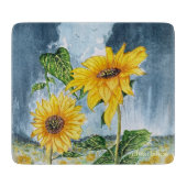 Planche À Découper Tournesol transparent (Devant)