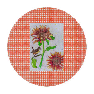 Planche À Découper Tournesol Wren Cutting Board