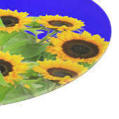 Planche à découper Tournesols (Coin)
