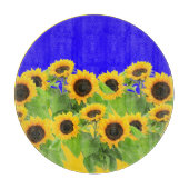 Planche à découper Tournesols (Devant)