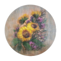 Tournesols 12" Rond