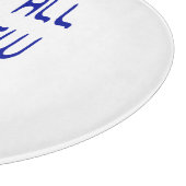 Planche À Découper Tout est hébreu pour moi (Coin)