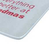 Planche À Découper Tout est meilleur à la grand-maman (Coin)