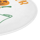 Planche À Découper Tracer ou traiter les os croisés Halloween visage (Coin)