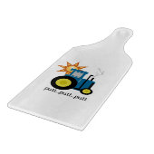 Planche À Découper Tracteur bleu de putt de putt (Coin)