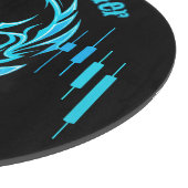 Planche À Découper Trade Motivation | Skull | Calm Trader (Coin)