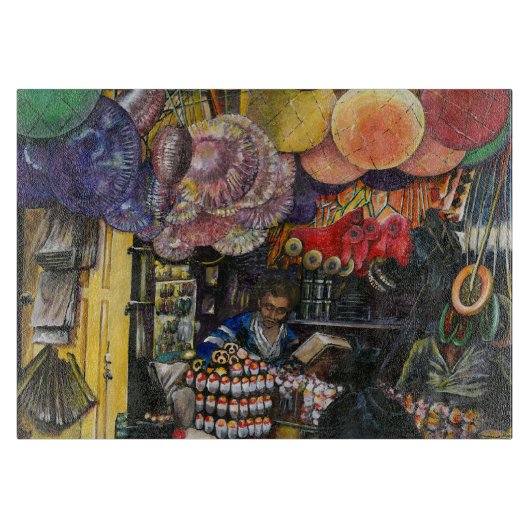 Planche À Découper Traditions du commerce ancien, Jérusalem (Devant)