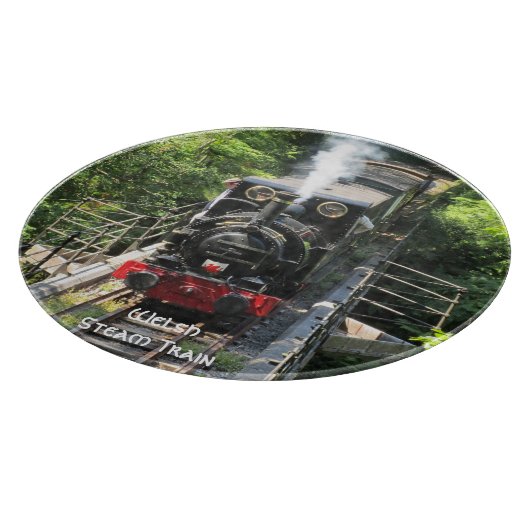 Planche À Découper Train à vapeur gallois. (Coin)