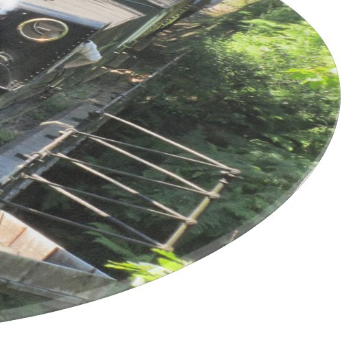 Planche À Découper Train à vapeur gallois. (Coin)