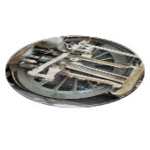 PLANCHE À DÉCOUPER TRAINS À VAPEUR (Coin)